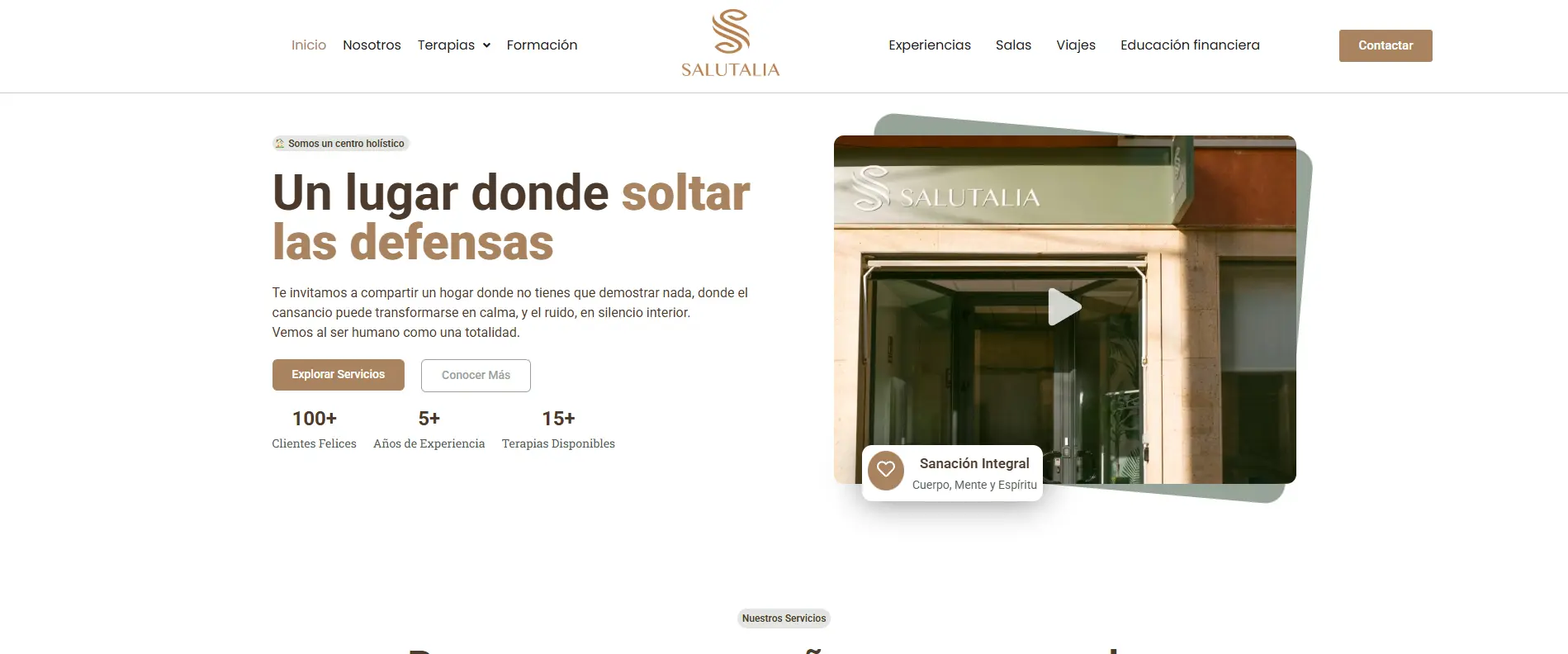 Proyecto para Salutalia
